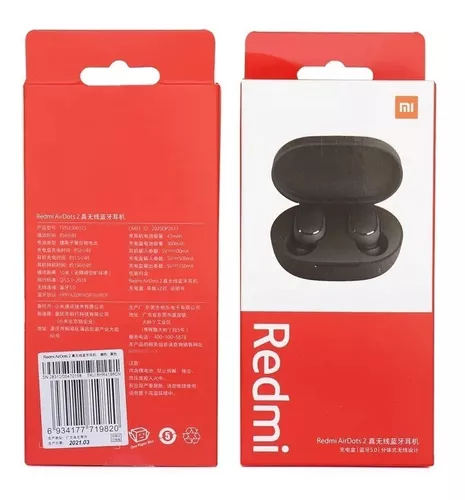 informat-informática-Fone De Ouvido In-ear Sem Fio Xiaomi Redmi Airdots 2