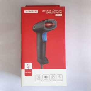 Leitor de Código de Barras com Fio 1.5m MDK-100 Tomate - USB