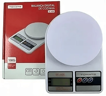 BALANCA DIGITAL DE COZINHA 10KG TOMATE SF-400