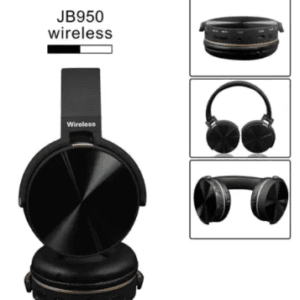 Headset Bluetooth H'maston JB950 Rádio FM Microfone Preto