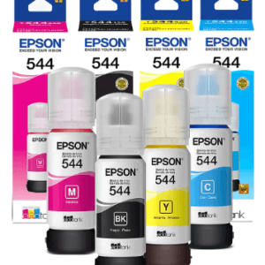 Kit 04 Tinta Epson L3150 T544 L3250 L3210 L1250 Tinta Preto - Ciano - Magenta - Amarelo
