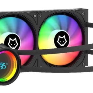 Water Cooler Husky Glacier, Iluminação ARGB, 240mm, AMD e Intel, Preto - HWT600PT