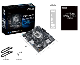 Placa Mãe Asus Prime H510m-k R2.0 Lga 1200 - Imagem 4