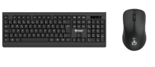 Kit Teclado e Mouse Ht Fast KM1913 Sem Fio Gamer de Membrana Preto - Imagem 3