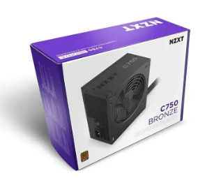 Fonte Nzxt C Series, 750w, 80 Plus Bronze