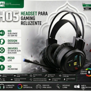 Headset GAMER R8 H05 RGB